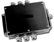 1260B Enclosure only with 7 strain reliefs