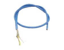 Hazardous environment blue jacket cable