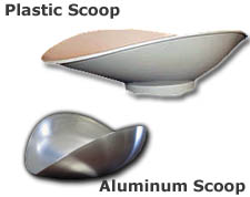 Plastic/Aluminum Totalcomp Scoop