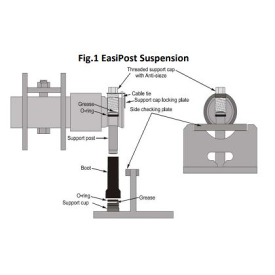 AWT15-501011 Avery EZpost suspension dbl