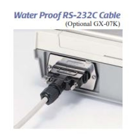 GX-07K Waterproof cable for std RS232