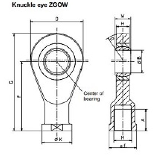 1-U2A/2T/ZGOW HBM knuckle eye female