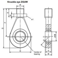 1-U2A/20T/ZGUW HBM knuckle eye male