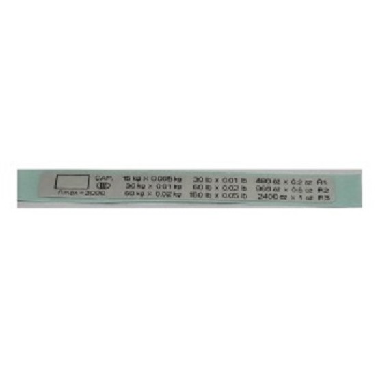 08:4008820-2 A&D capacity label HV-60KG