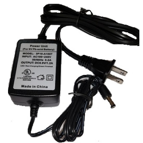 AC adapter 120VAC/6VDC TI500SL TI500BWL