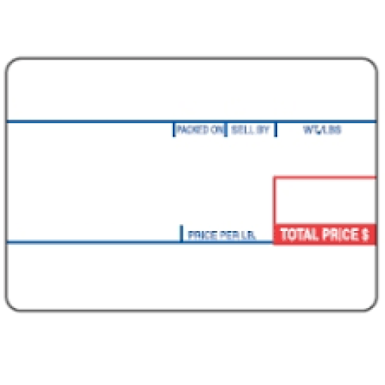 LST8010 Labels 700/roll 12 rolls/case