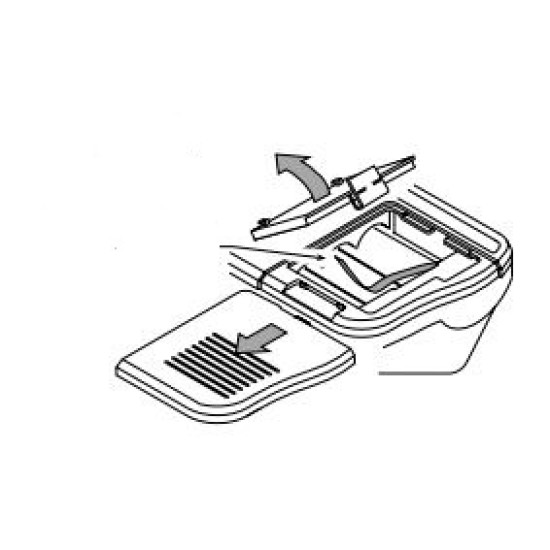 10:DH-26-1-AD Battery holder HV HW