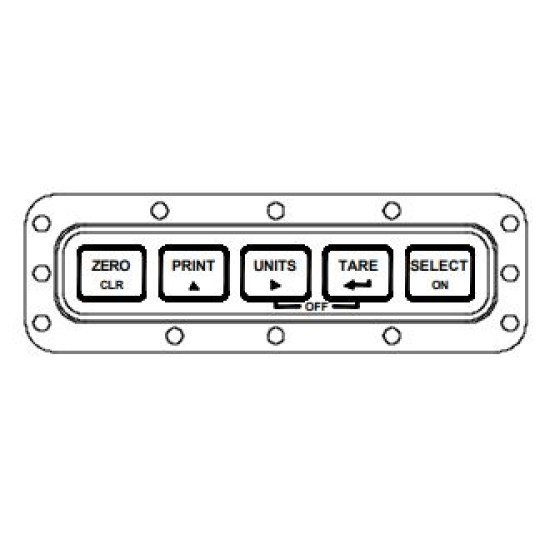 44-35-41316 GSE-350IS keypad