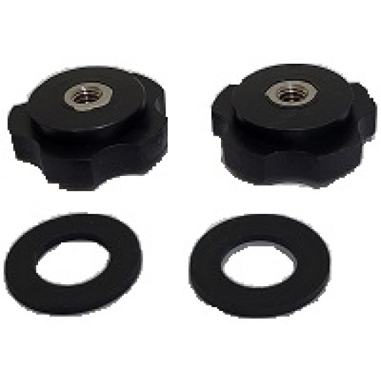 SUB0210-2 Doran kit (2)knobs (2)washers