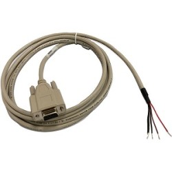 EXOPT119 RS232 10' cable w/pigtails