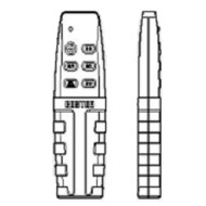 RC33 CAs remote control for Caston-3