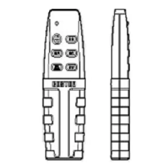RC33 CAs remote control for Caston-3