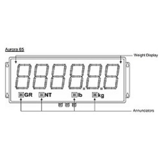 112264 Aurora 65 display SMT PCB