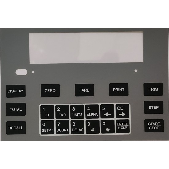 KTK7237A Front panel overlay UMC612