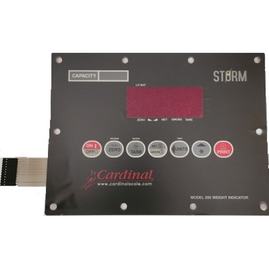 8200-D100-08 Cardinal 205 keypad