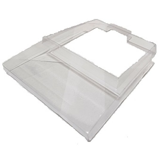 TFC-BP square pan small clear flex cover