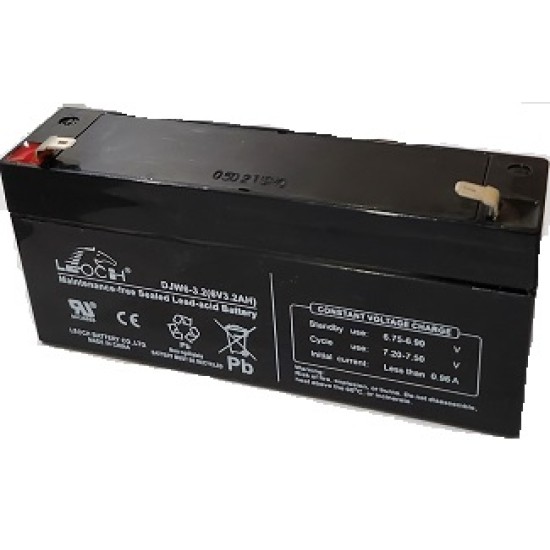 110200050 battery for T29 6v/3.2a