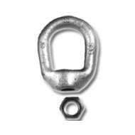 5/8-11 Eye nut w/jam nut