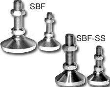 SBF/SBF-SS Beam Feet, Mounting